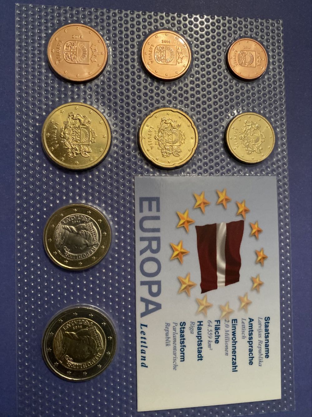 Lettland Euro Sammlung  coin collectible - Main Image 2