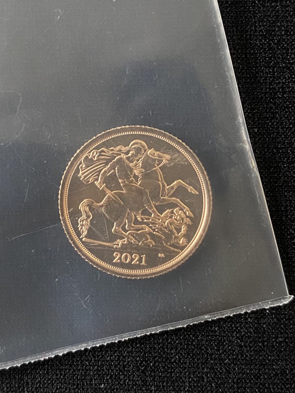 2021 - Half Gold Sovereign - Bullion Coin  coin collectible - Main Image 3