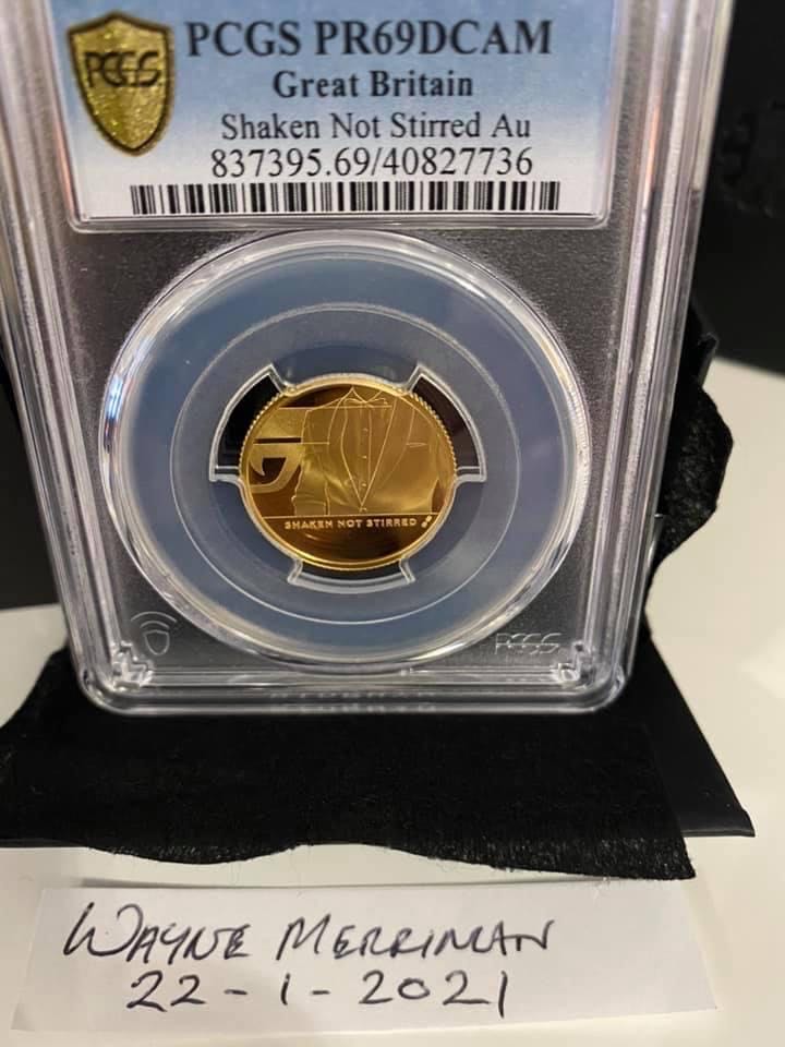 2020 James Bond 1/4oz Series 3  coin collectible - Main Image 4