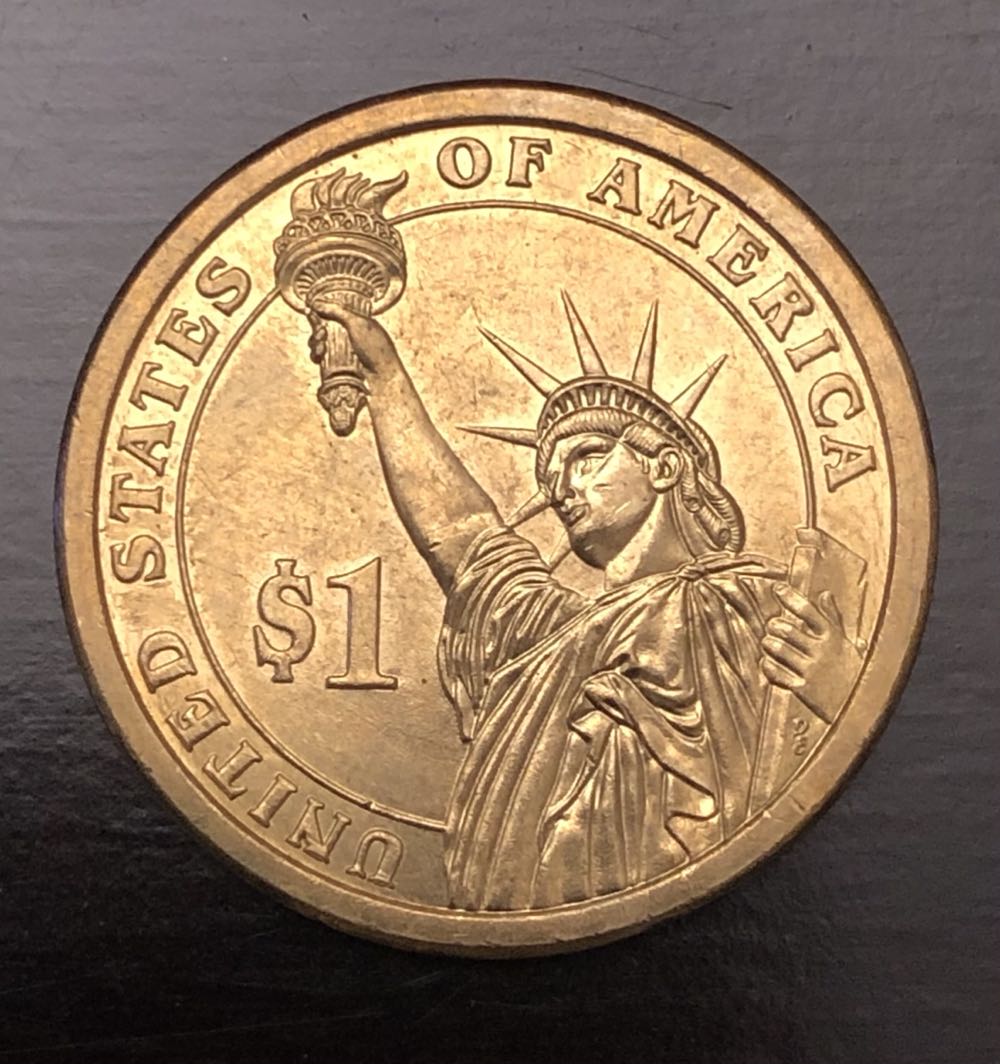 Presidential Dollar 1801-09 Thomas Jefferson  coin collectible - Main Image 2