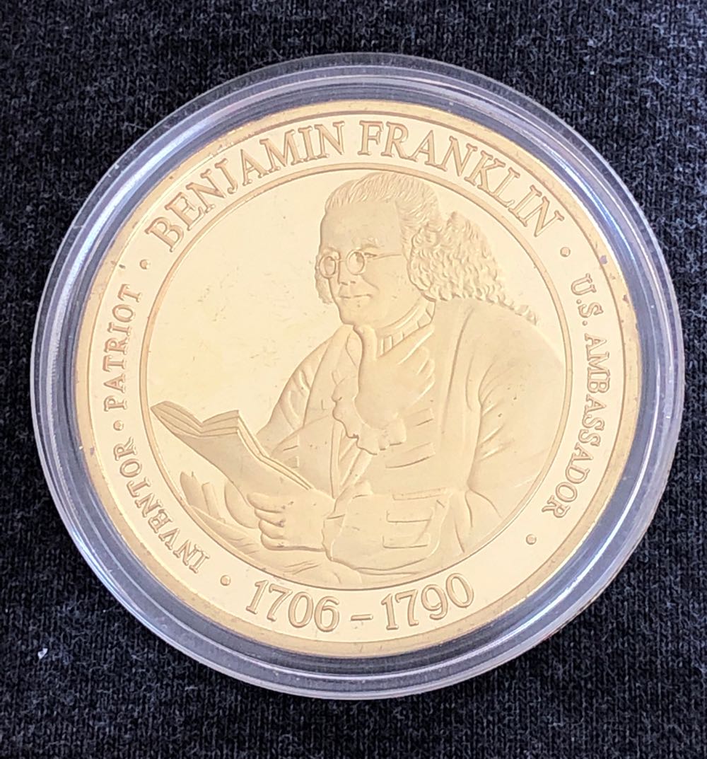 Benjamin Franklin Coin  coin collectible [Barcode 793473134005] - Main Image 4