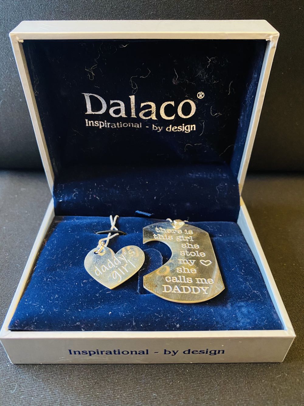 Silver Daddy & Daughter Dog-Tags  coin collectible - Main Image 3