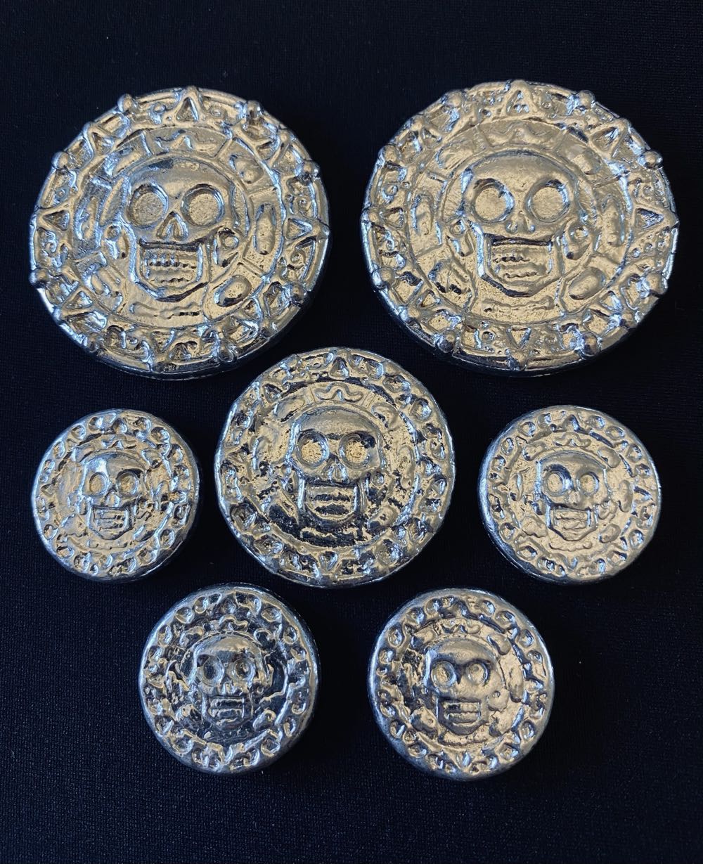 YPS Silver Pirate Yeagers  coin collectible - Main Image 1