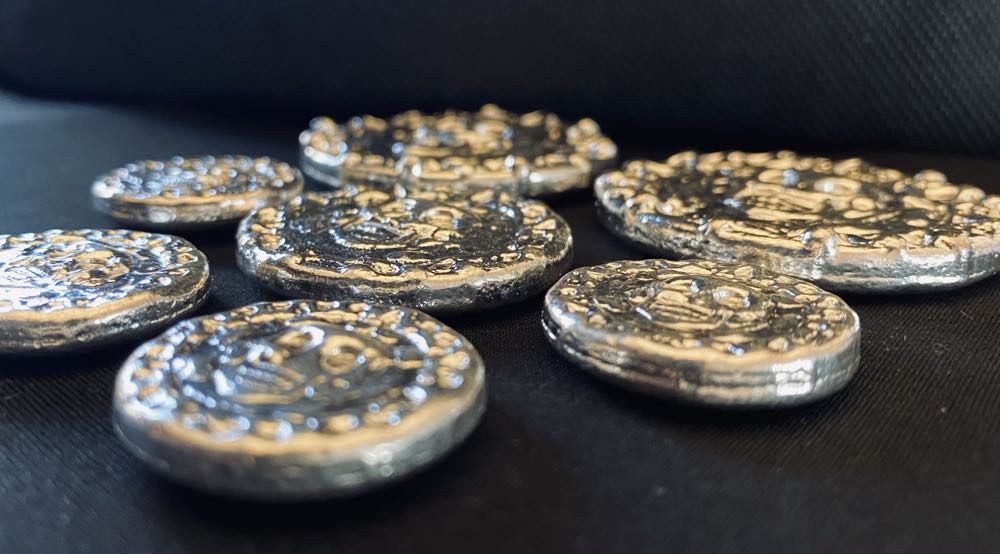 YPS Silver Pirate Yeagers  coin collectible - Main Image 3