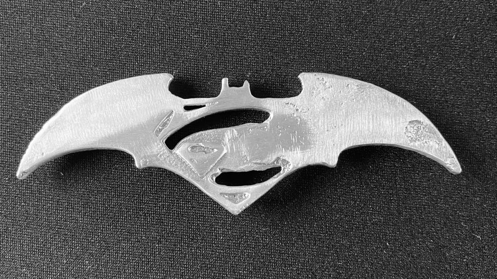Batman Vs Superman Silver Logo  coin collectible - Main Image 2
