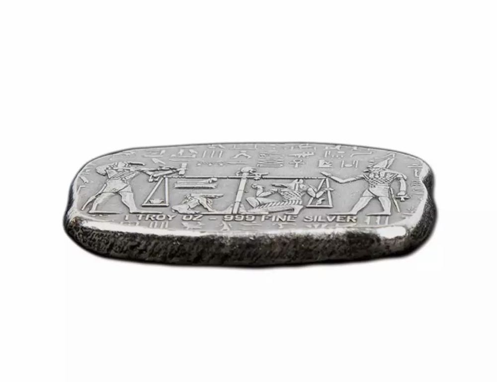 Egyptian Silver Tablet  coin collectible - Main Image 2