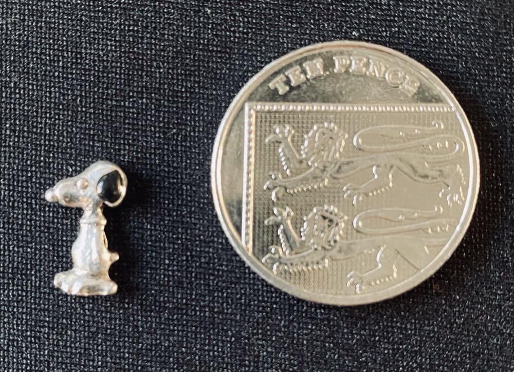 Silver Snoopy Lucky Charm  coin collectible - Main Image 3