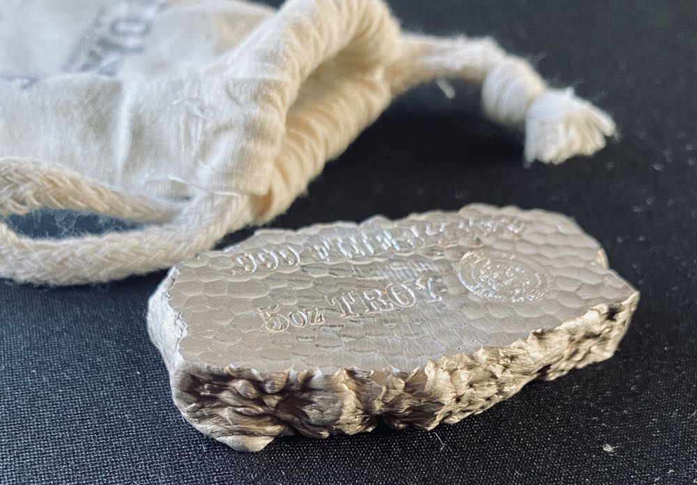 Scottsdale Mint 5oz “Silver Nugget” Bar  coin collectible - Main Image 4