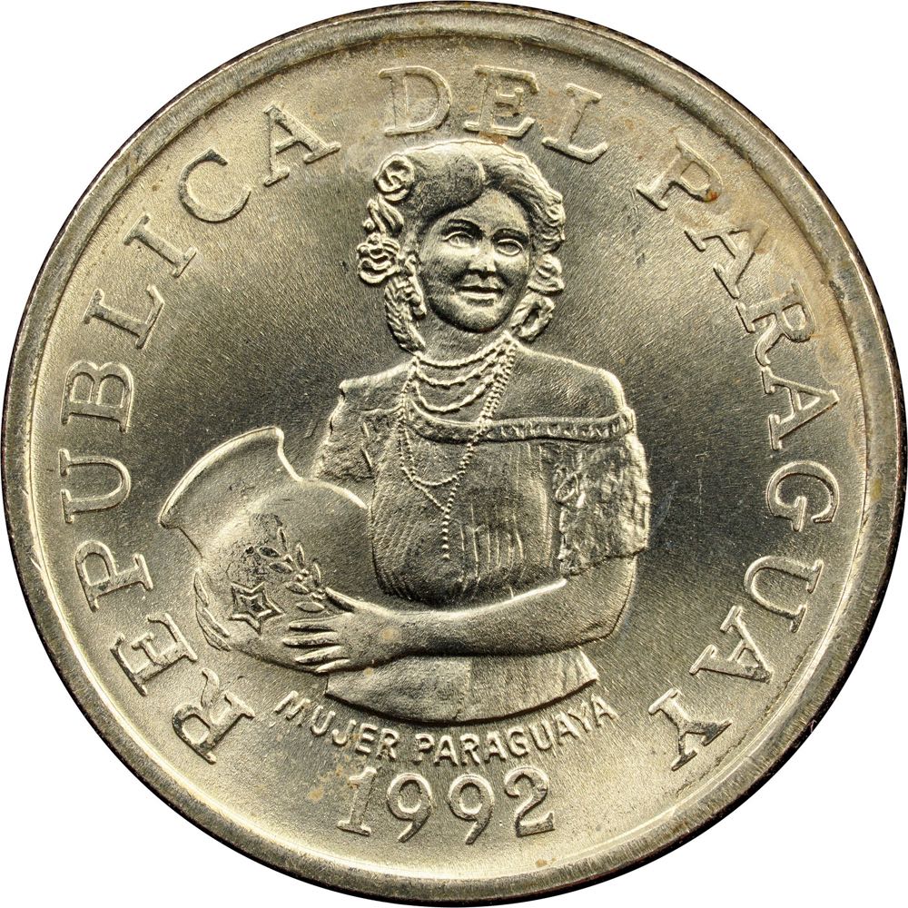 Paraguay - 5 Guaranies  coin collectible - Main Image 2