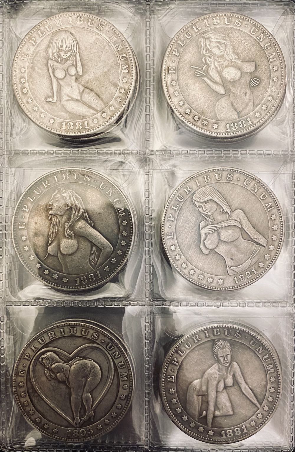 Hobo Art Dollar - Set - Girls & Anime  coin collectible - Main Image 2