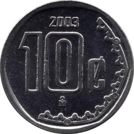 Mexico - 10 Centavos  coin collectible - Main Image 2