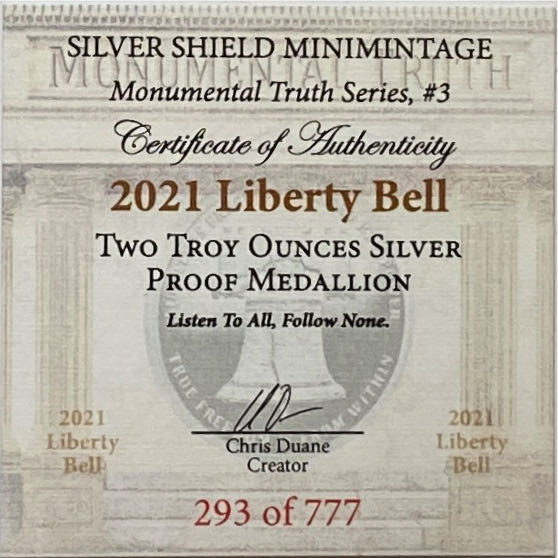 SS - Liberty Bell  coin collectible - Main Image 2