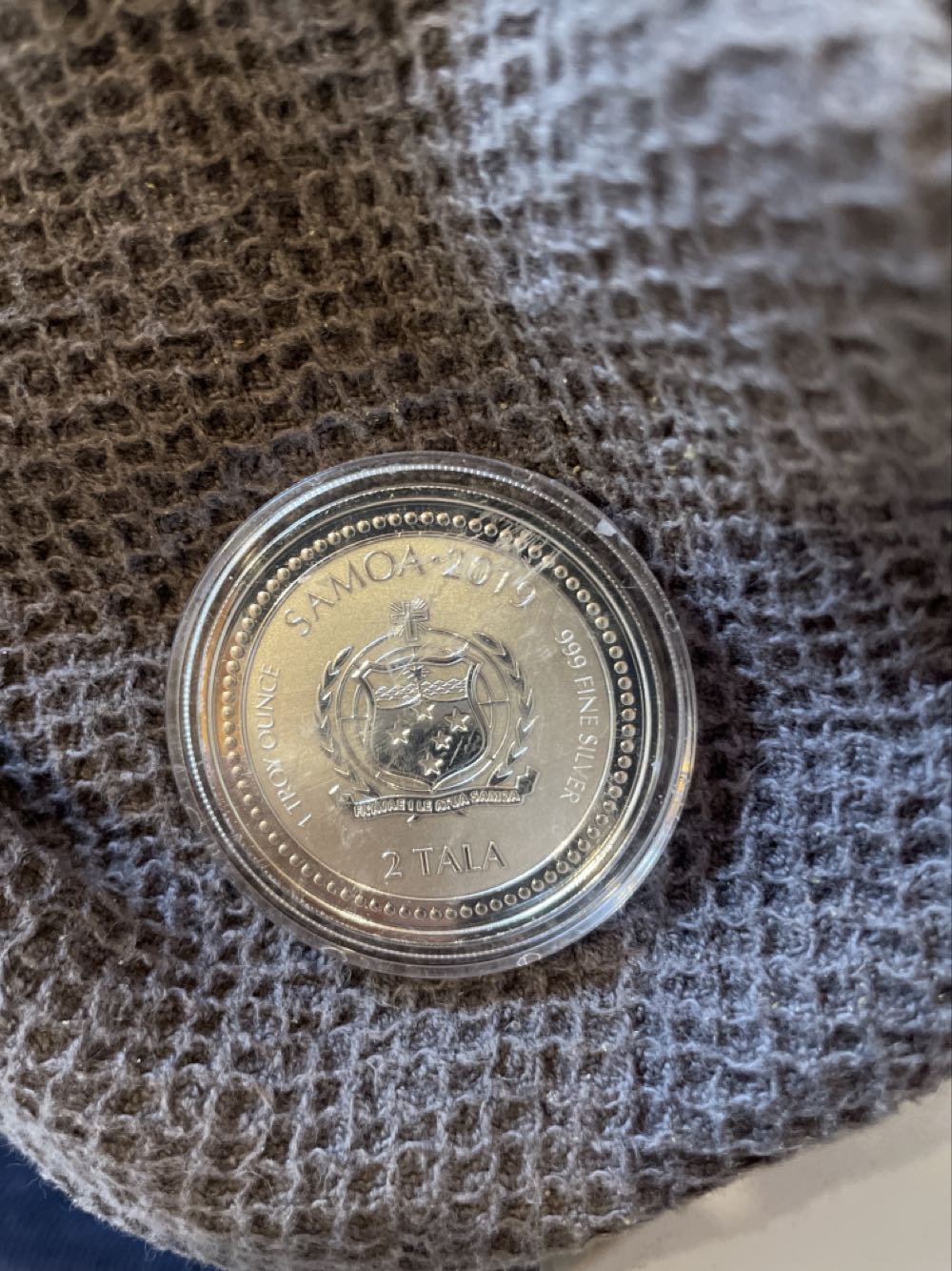 Samoa Seahorse  coin collectible - Main Image 2