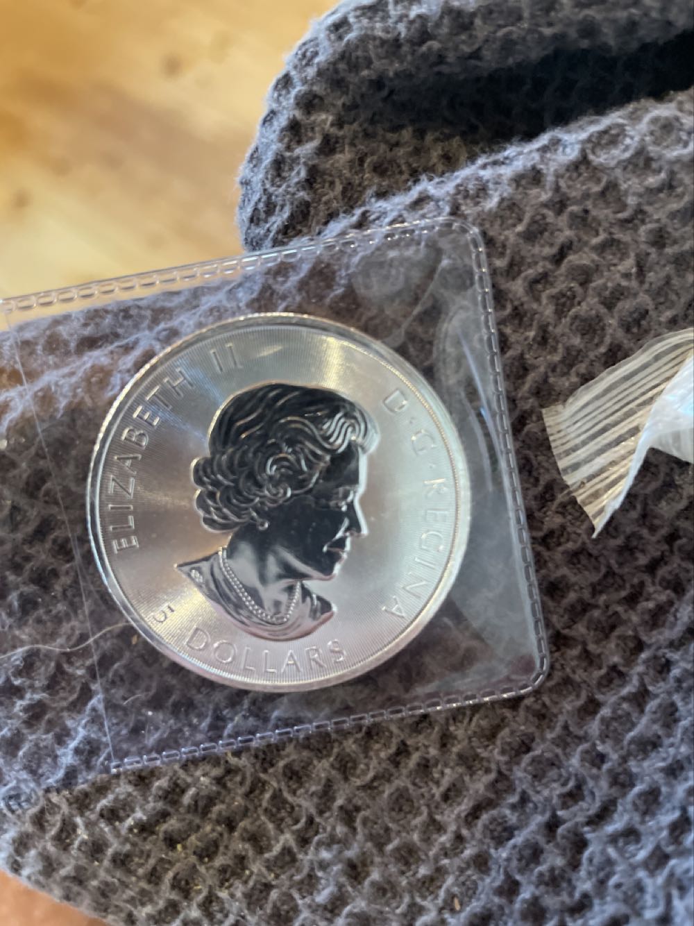 Canda 1oz Canoe  coin collectible - Main Image 2