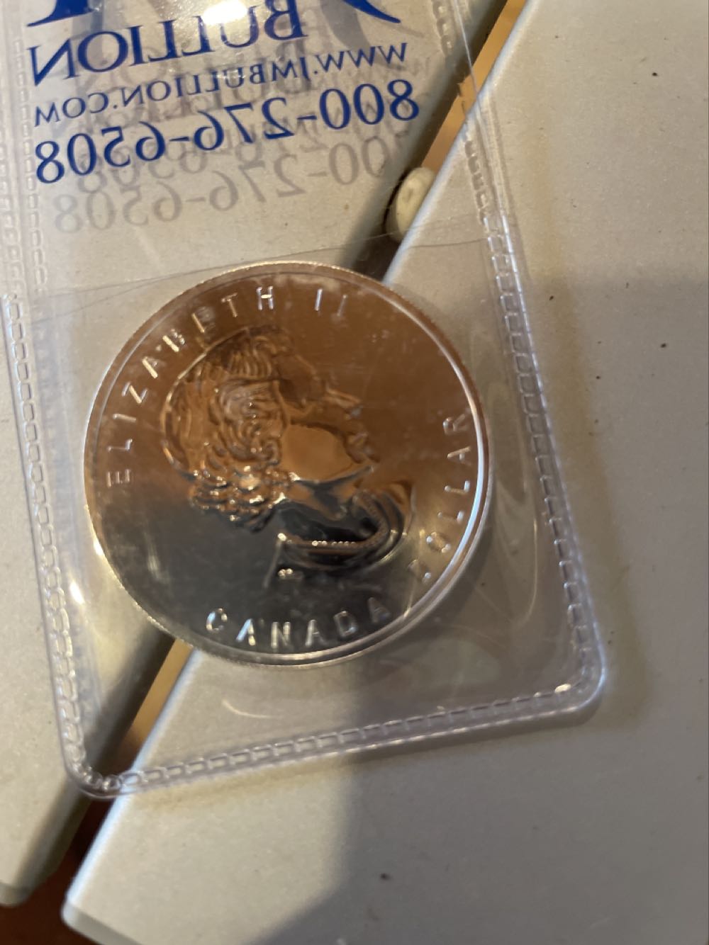 Canada 3/4 Oz Dragon  coin collectible - Main Image 2