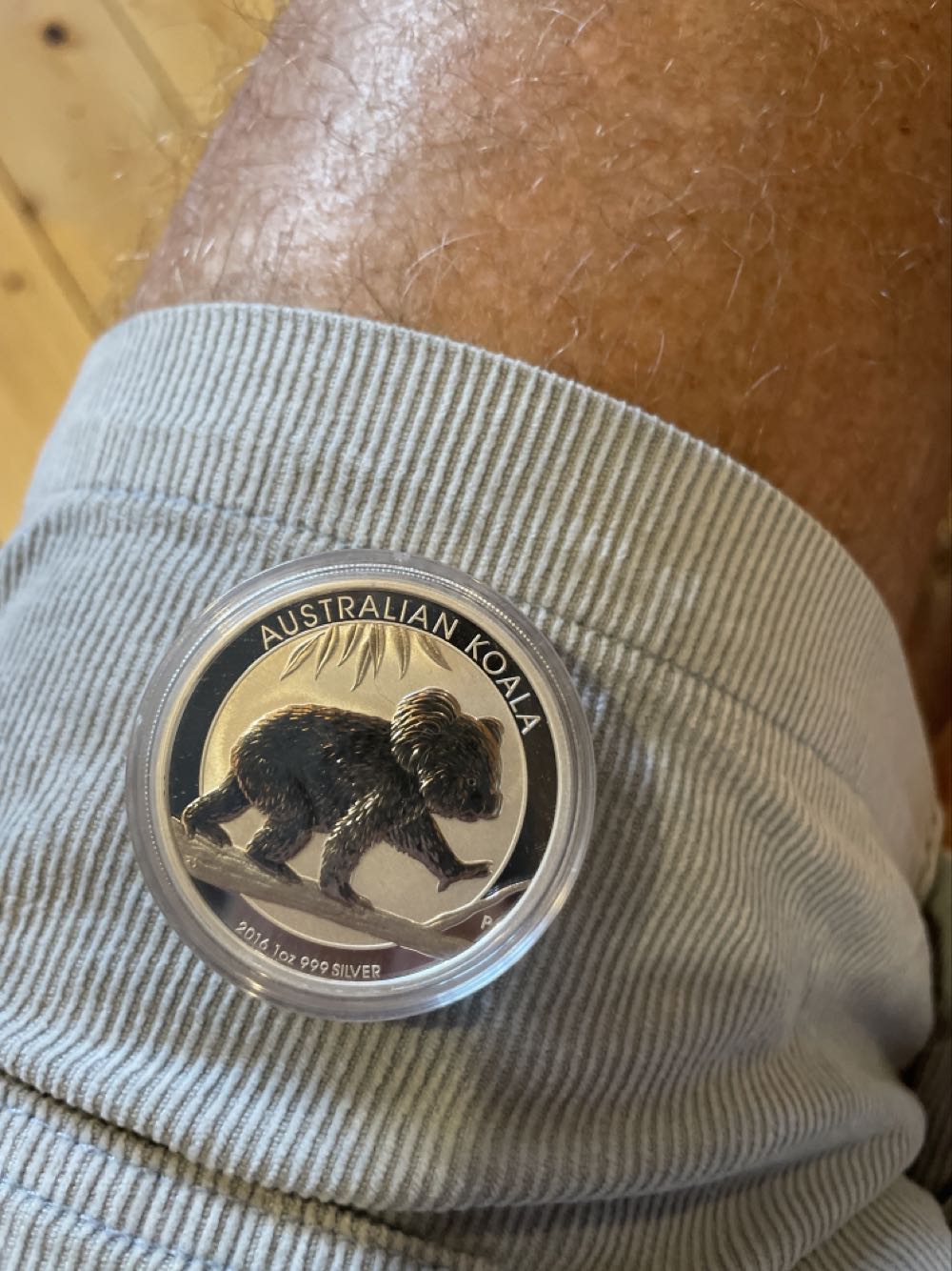 Aus 1oz Crawling Koala  coin collectible - Main Image 2