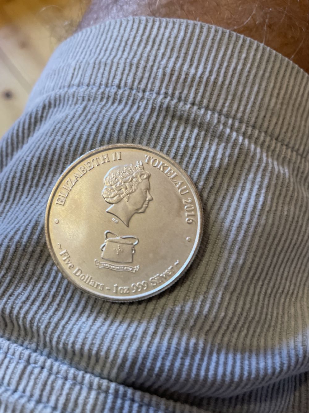 Tokelau 1oz Sailfish  coin collectible - Main Image 2