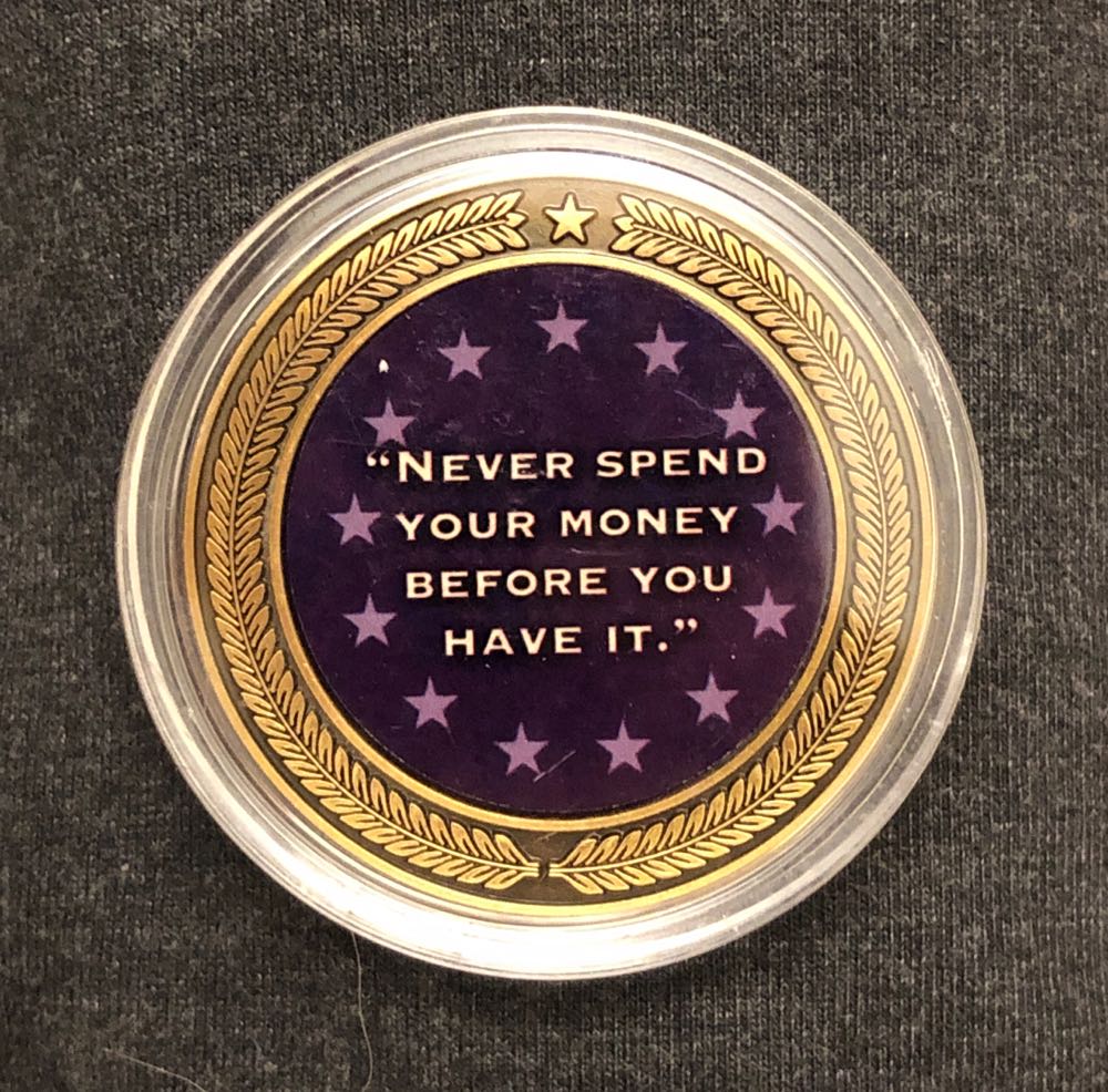 Thomas Jefferson Commemorative Medallion  coin collectible - Main Image 2