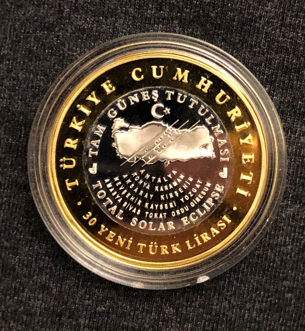 Tam Gunes Tutulmasi  coin collectible - Main Image 2