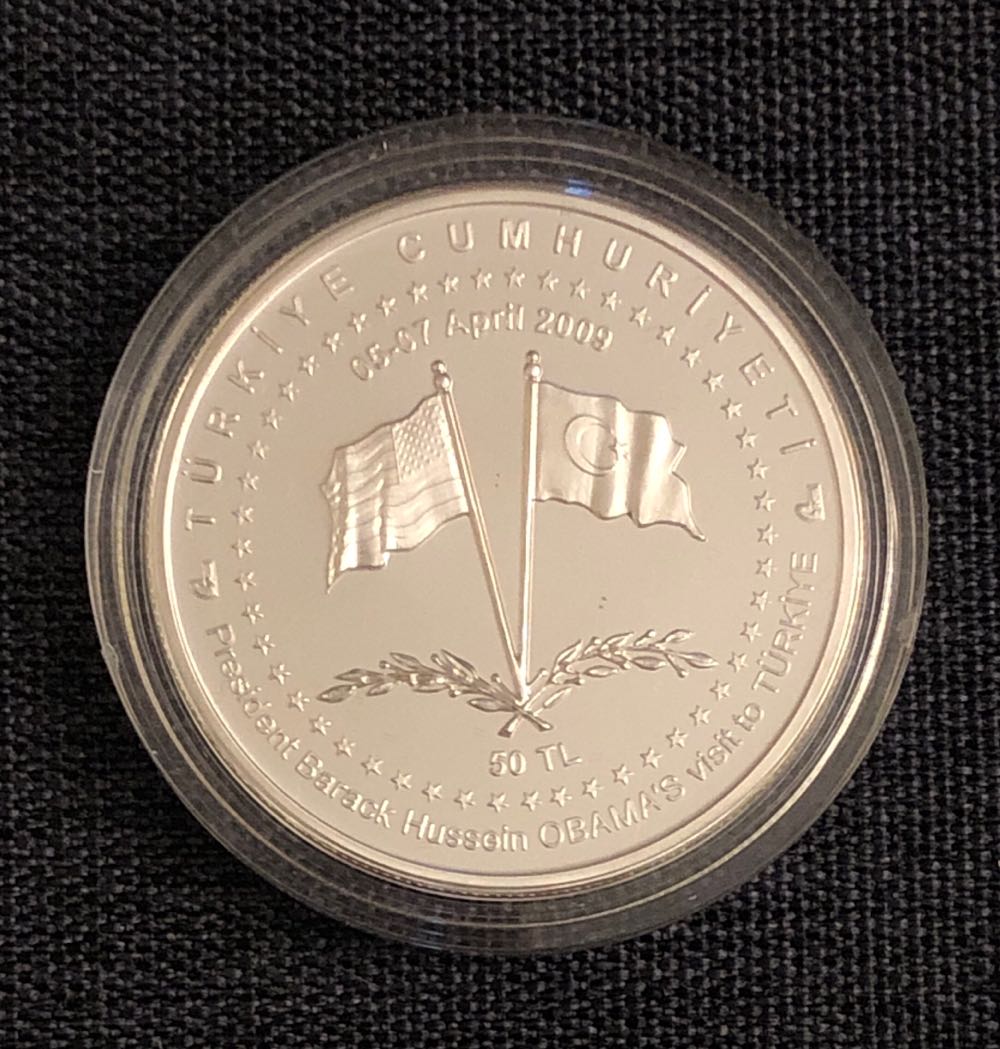 Barack Hussein Obama  coin collectible - Main Image 2