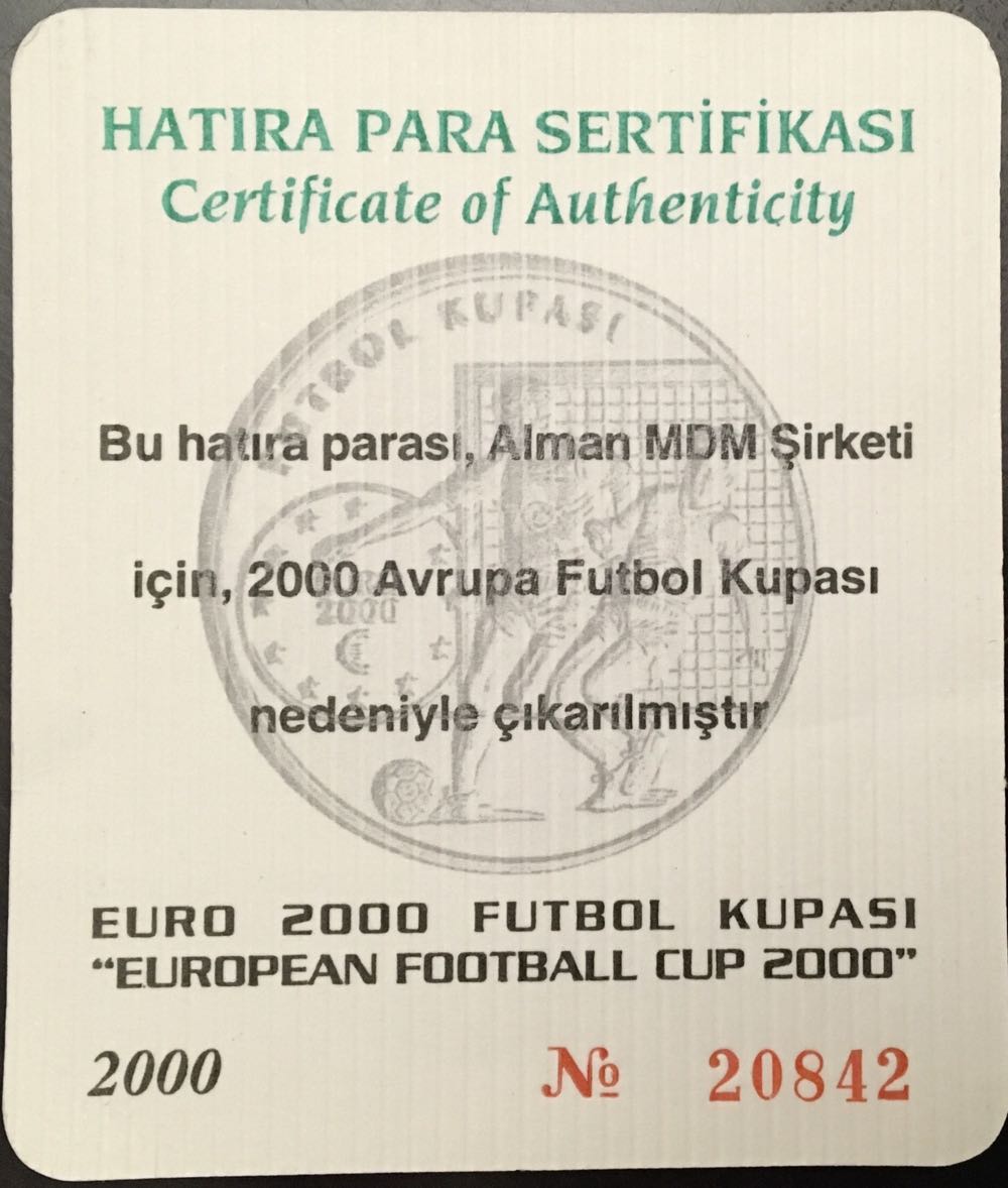 Euro 2000  coin collectible - Main Image 3