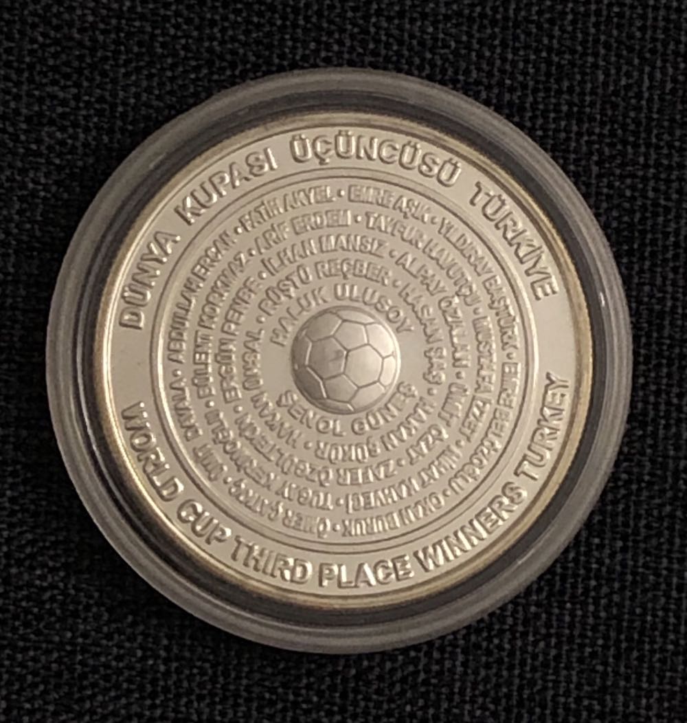 Dunya Kupasi 3.su  coin collectible - Main Image 2