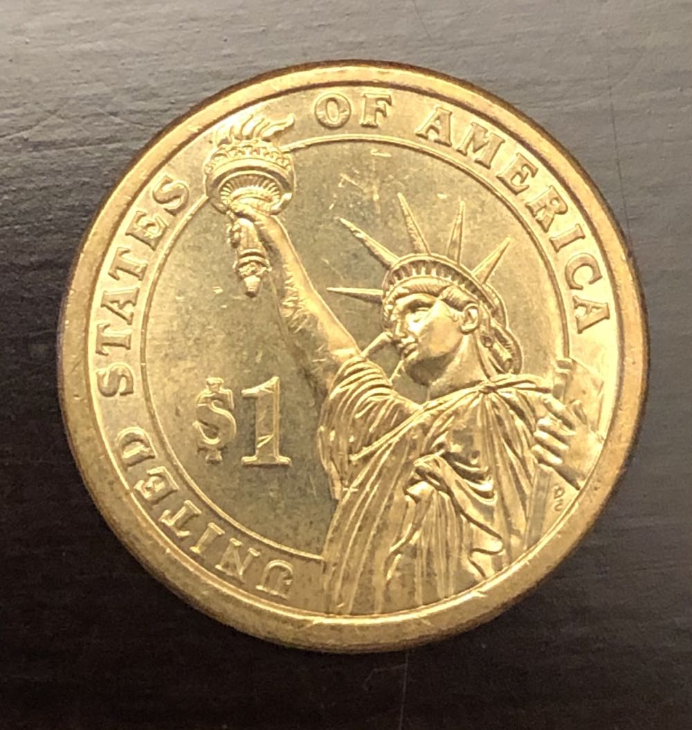 Presidential Dollar  coin collectible - Main Image 2