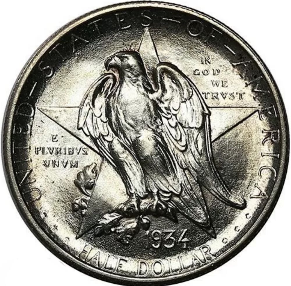 Texas Centennial Half Dollar  coin collectible - Main Image 2