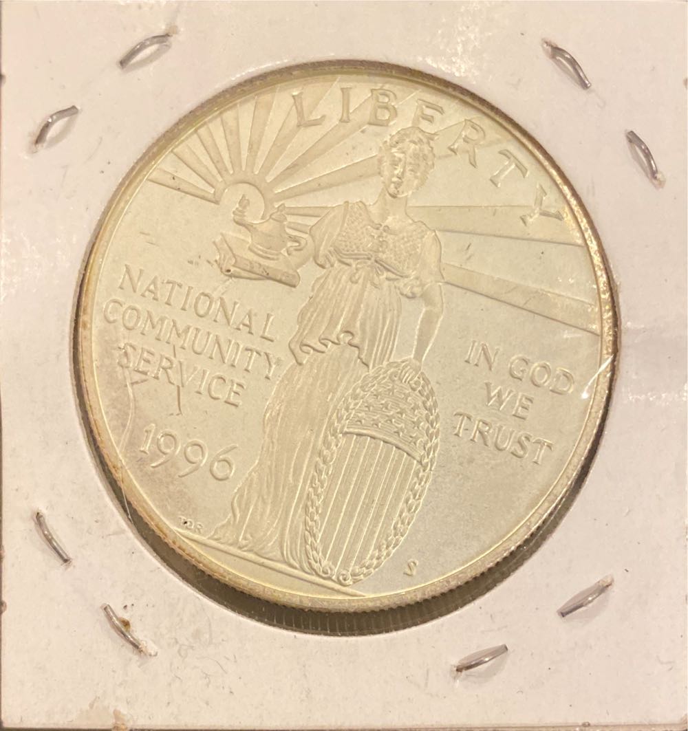 National Community Service Dollar  coin collectible - Main Image 2
