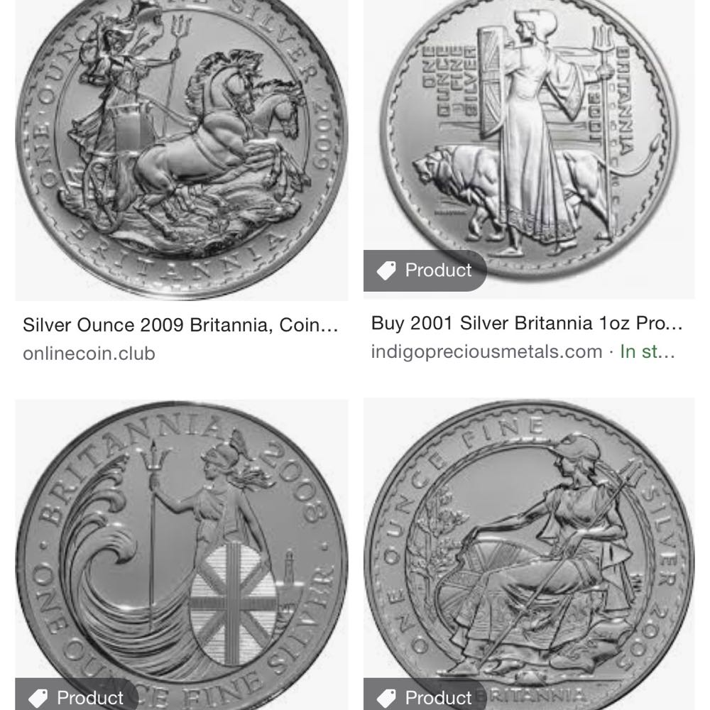 Great Britannia Silver Trade Dollar  coin collectible - Main Image 3