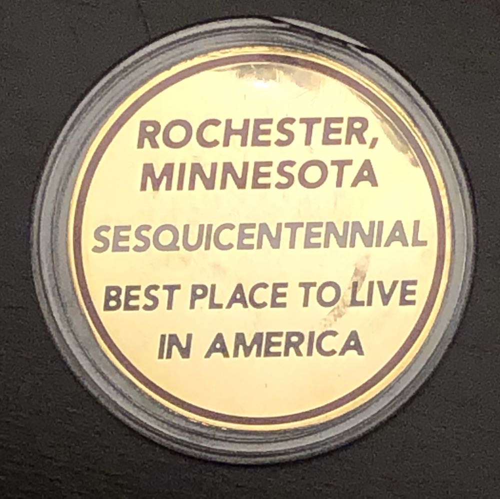 Rochester Minnesota Host To Millions  coin collectible - Main Image 2