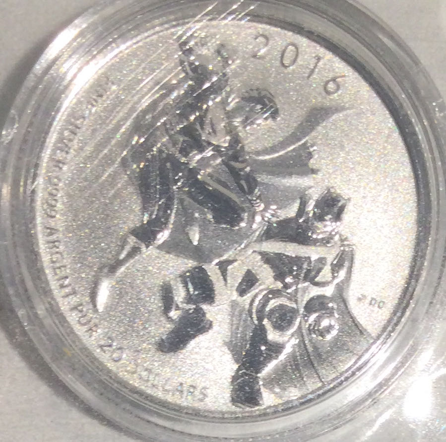 Superman Silver Coin  coin collectible [Barcode 623932072244] - Main Image 2