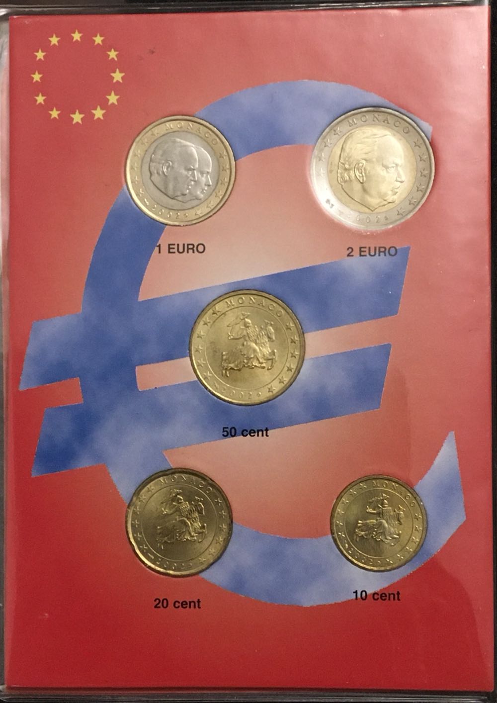 Monaco Euro Coin Set  coin collectible - Main Image 4