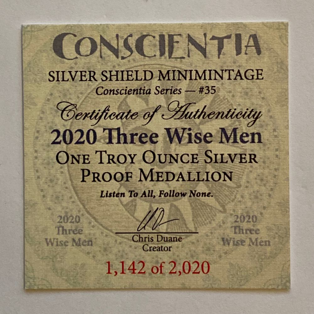 SS - Three Wise Men  coin collectible - Main Image 2