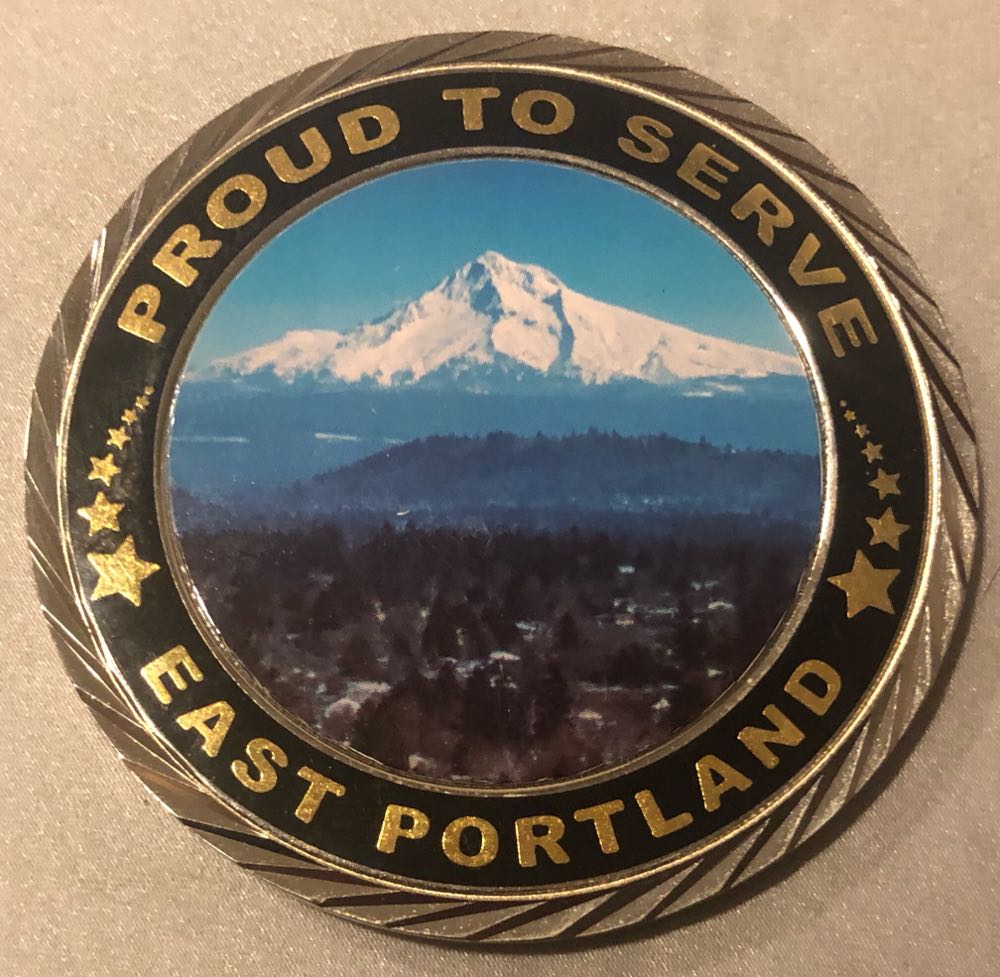 Portland Police Bureau - East Precinct Commander  coin collectible - Main Image 2