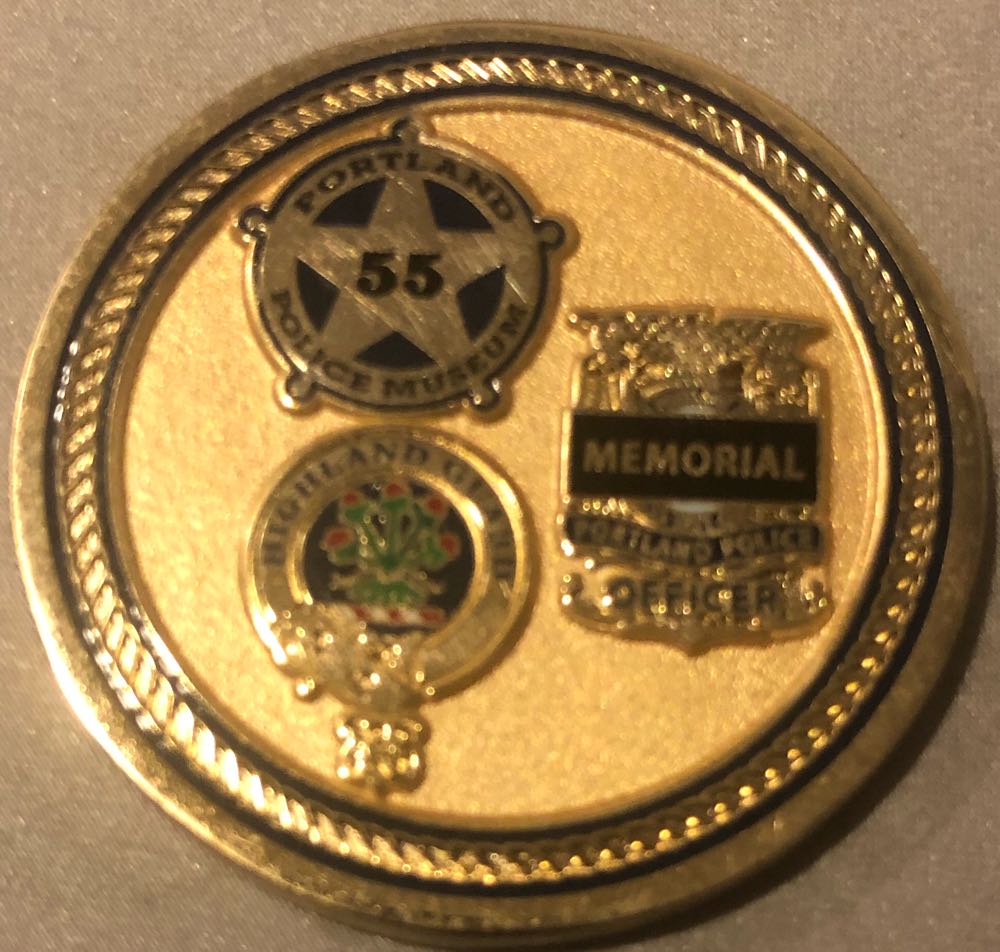 Portland Police Bureau Historical Society  coin collectible - Main Image 2
