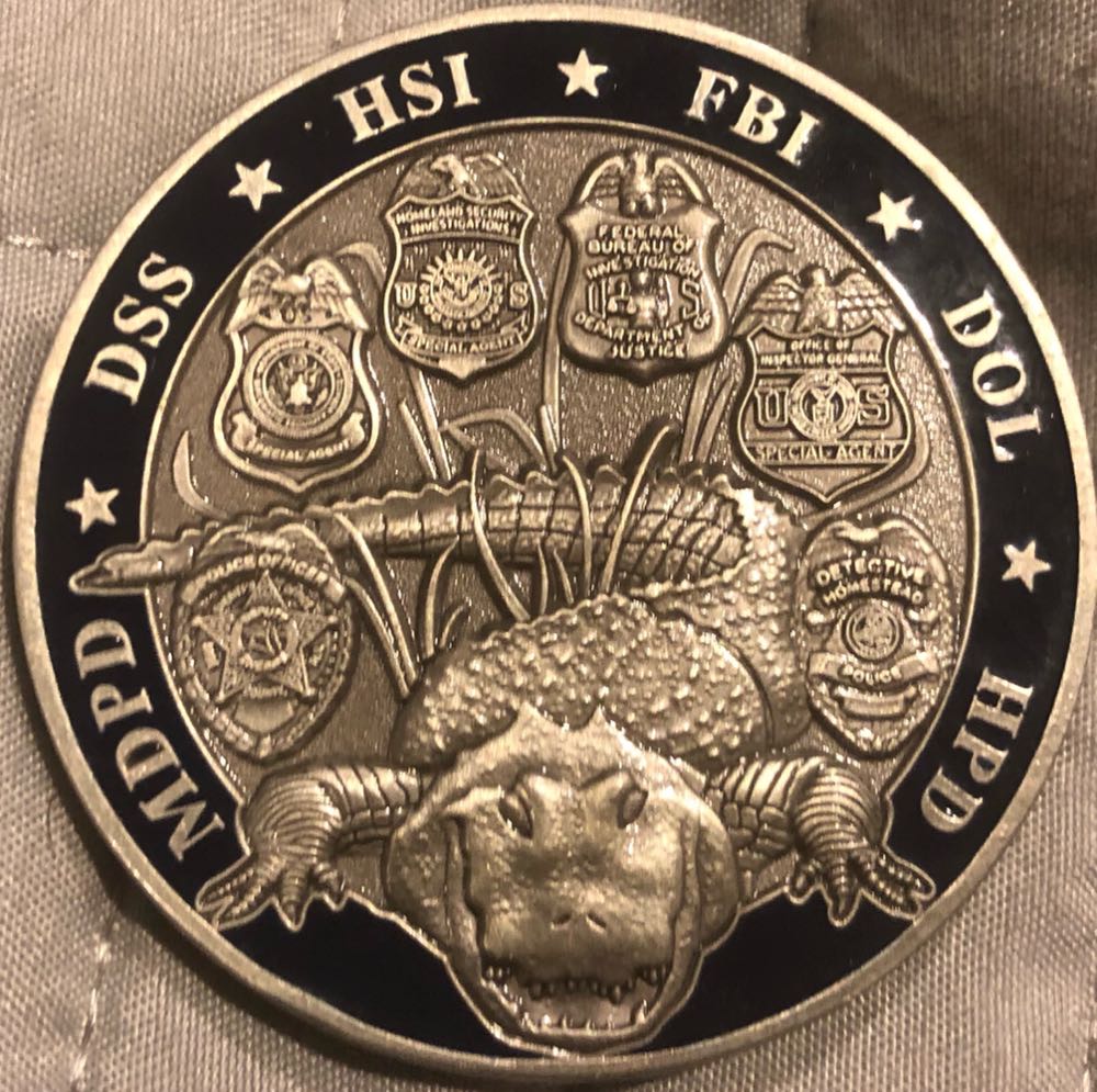 South Florida Human Trafficking Task Force  coin collectible - Main Image 2