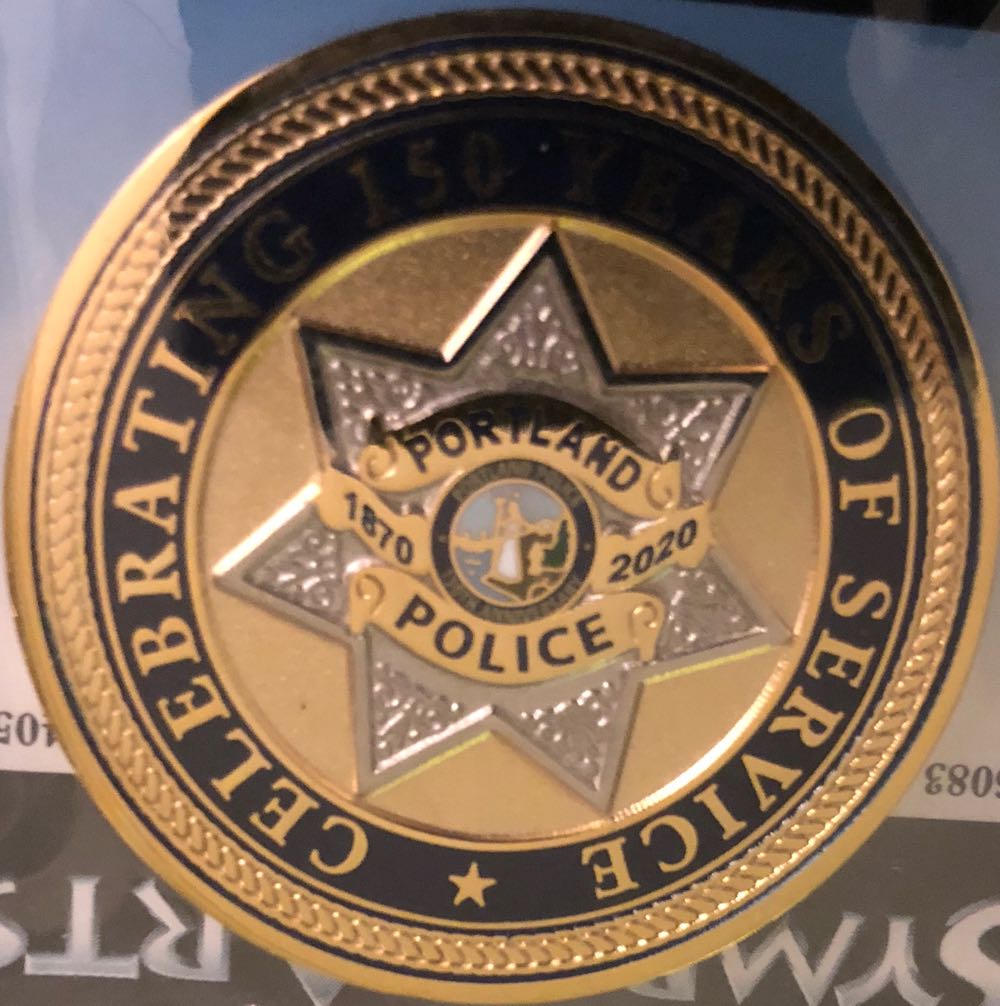 Portland Police Bureau - 150 Year Anniversary  coin collectible - Main Image 2