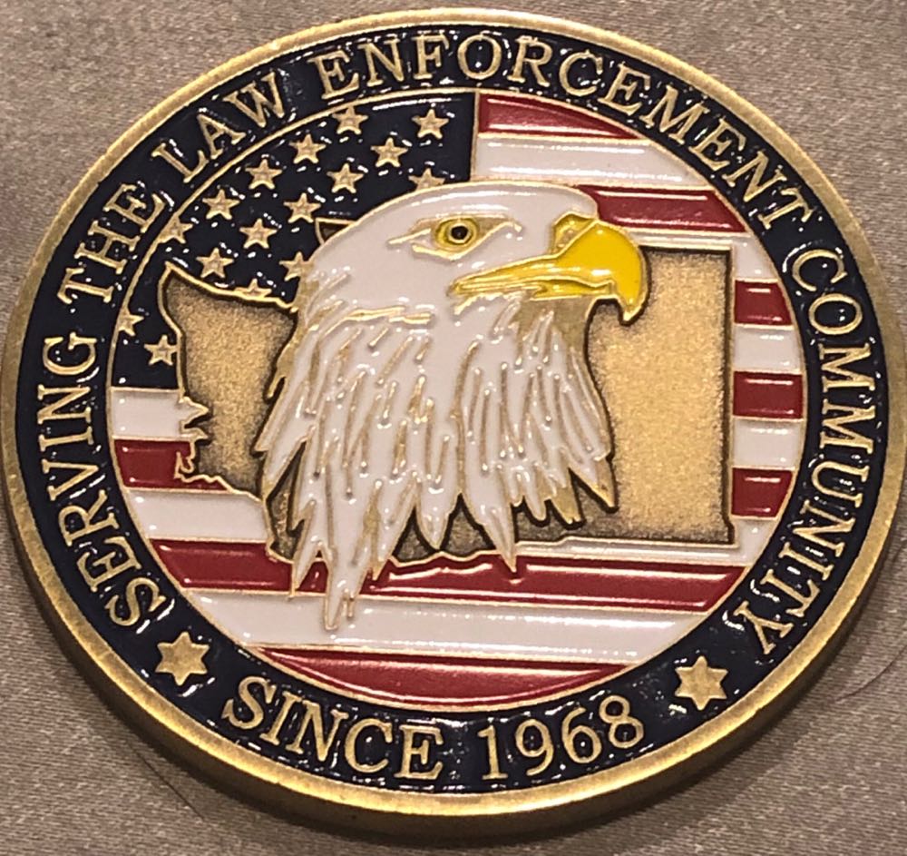 Washington State Law Enforcement Association  coin collectible - Main Image 2