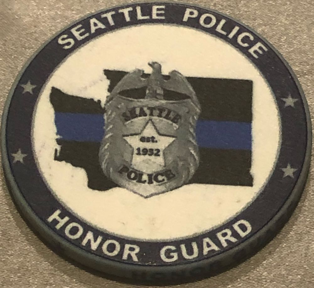 Seattle Police Department - Honor Guard  coin collectible - Main Image 2