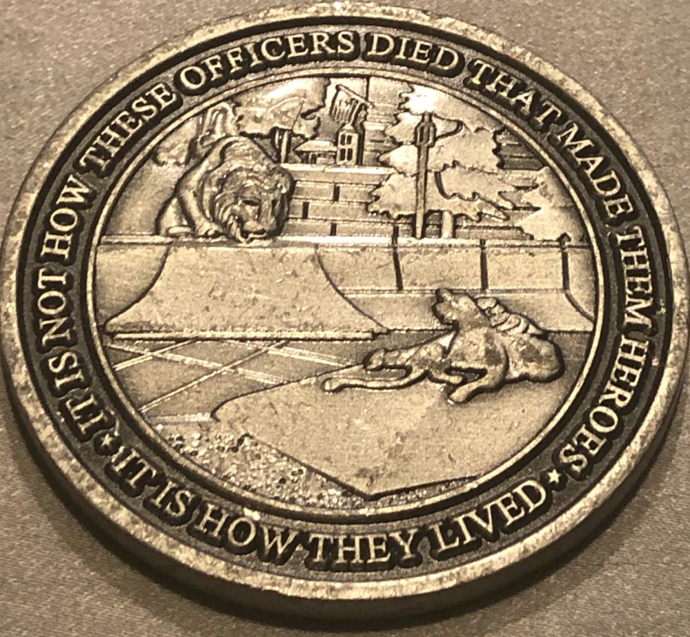 National Law Enforcement Officers Memorial  coin collectible - Main Image 2