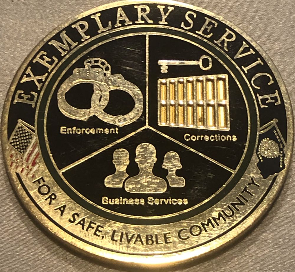 Multnomah County Sheriffs Department  coin collectible - Main Image 2