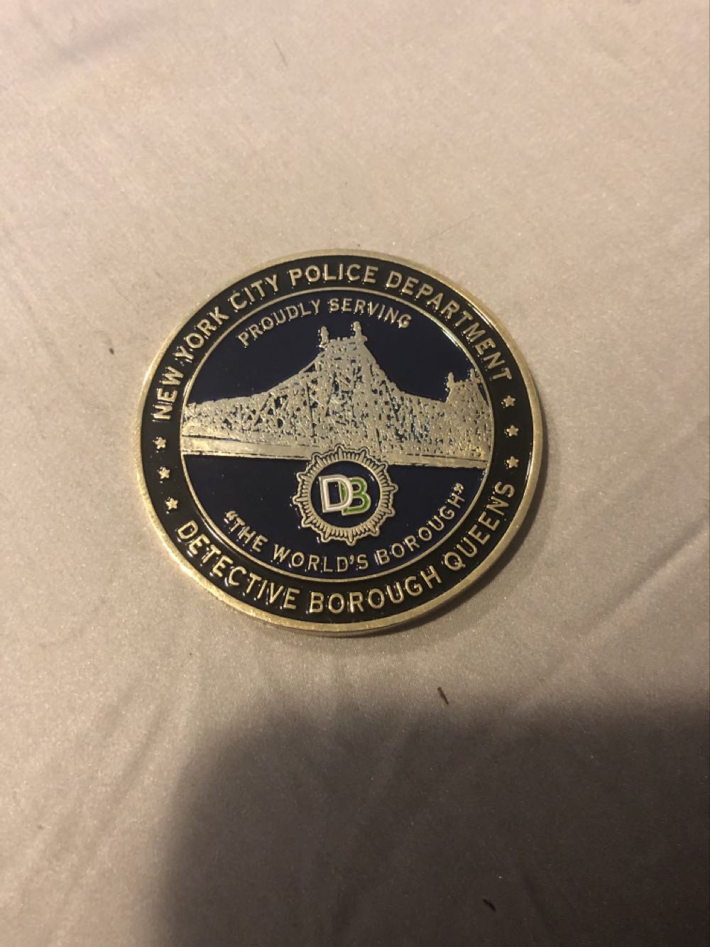 New York Police Department - Detectives  coin collectible - Main Image 2