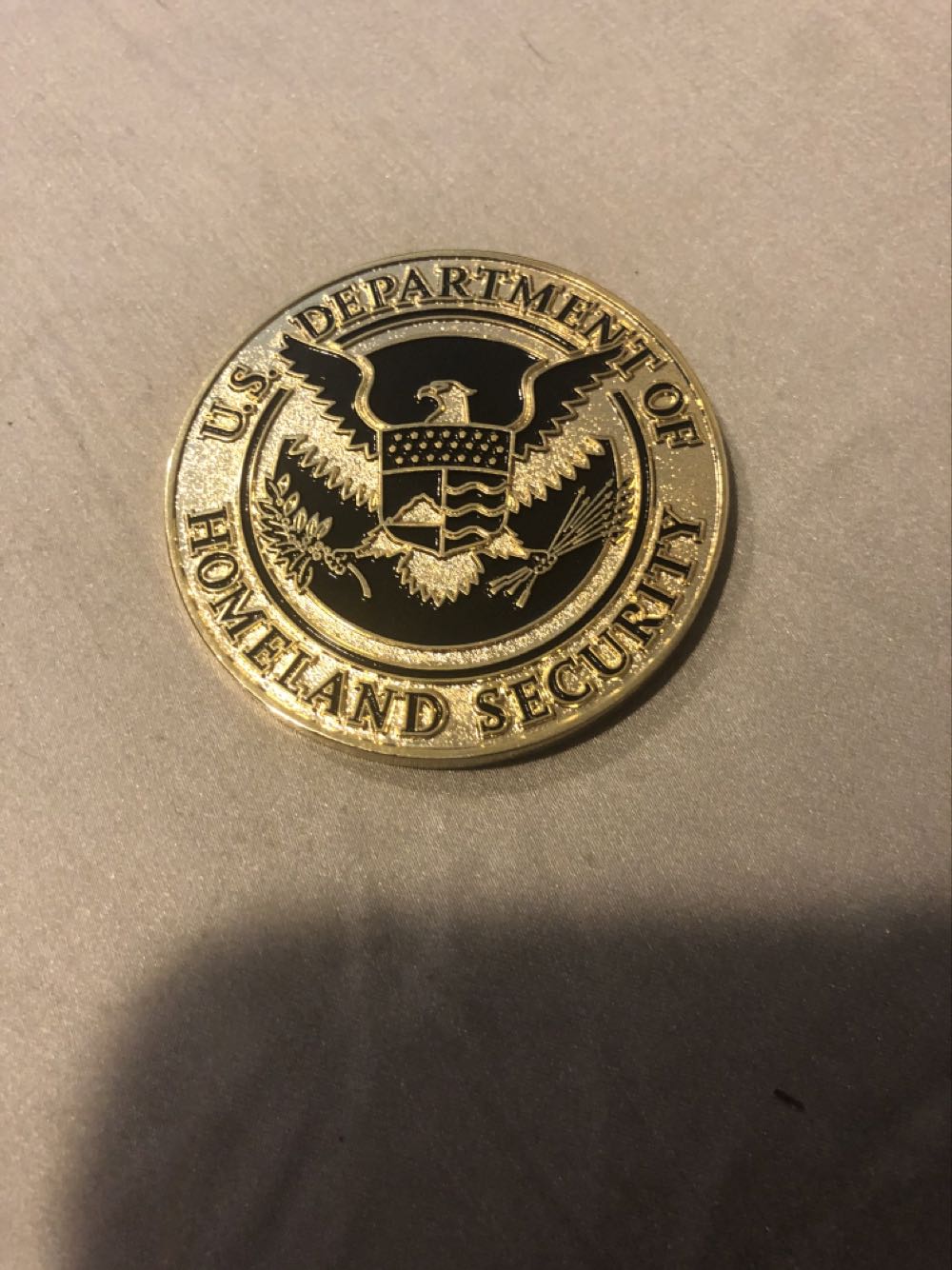 Homeland Security Investigations- Honor Guard  coin collectible - Main Image 2
