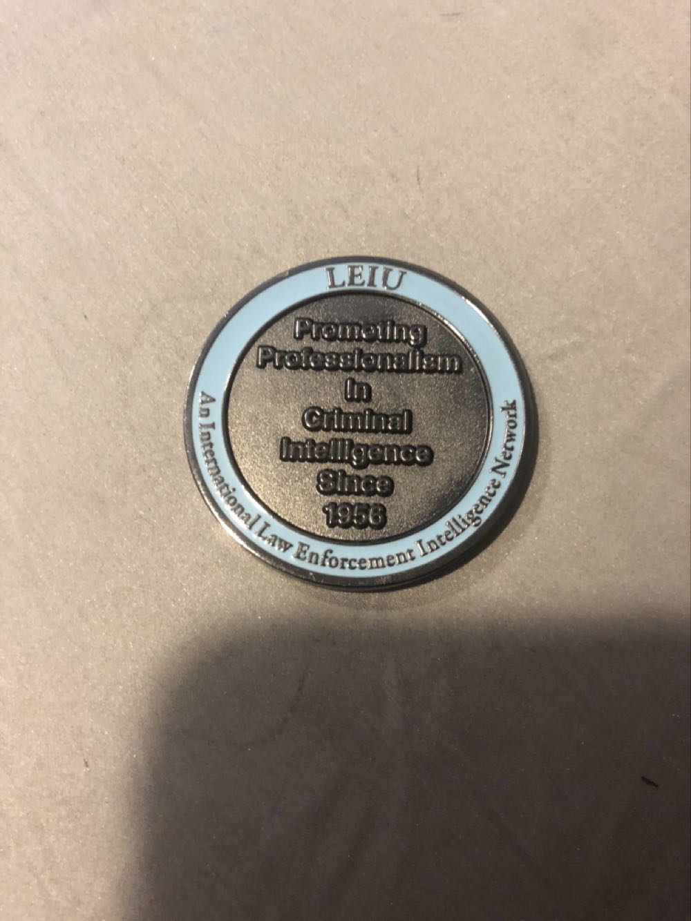 Law Enforcement Intelligence Unit - Gen 1  coin collectible - Main Image 2