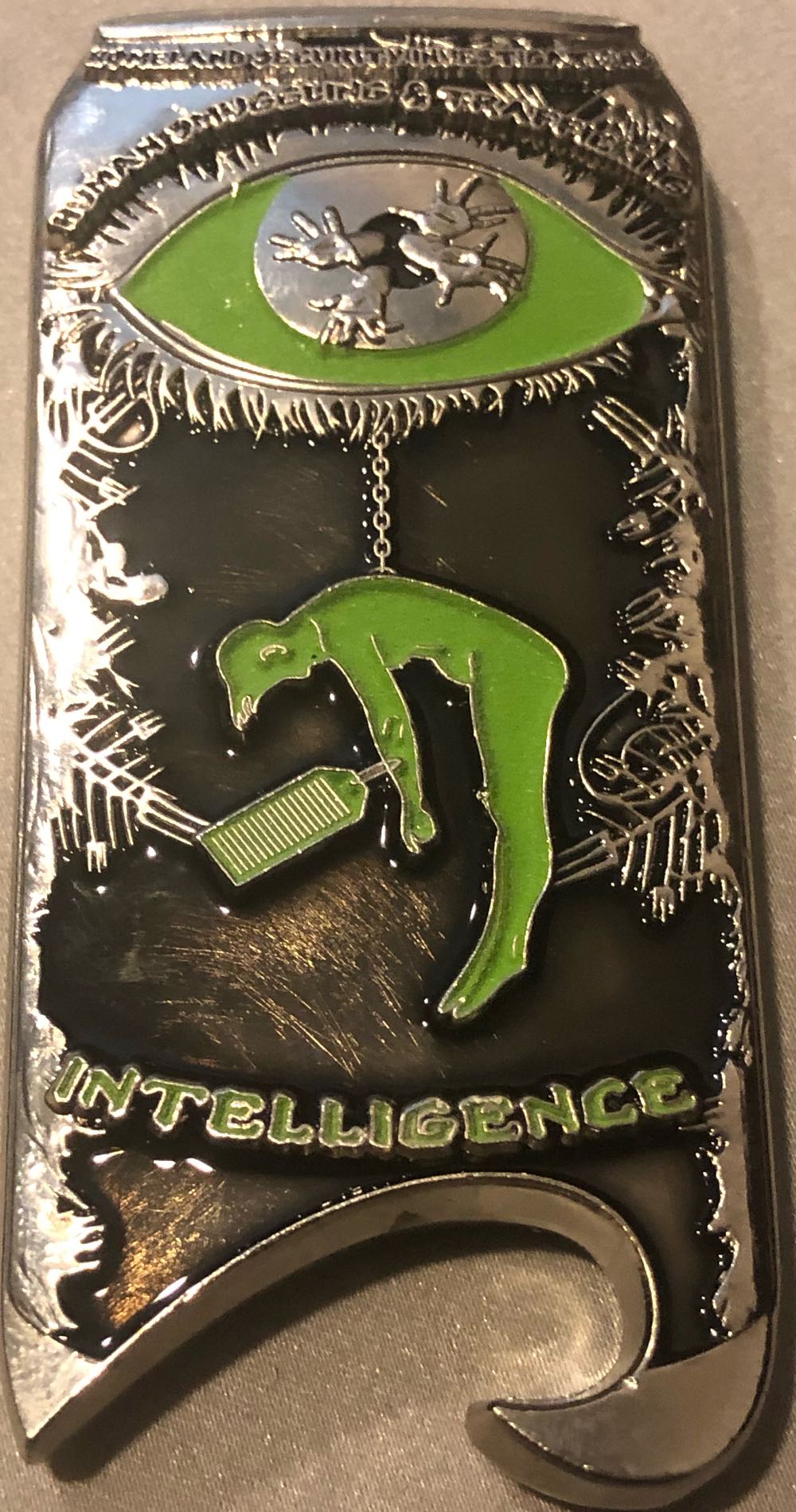 Homeland Security Investigations - Human Trafficking Black  coin collectible - Main Image 2