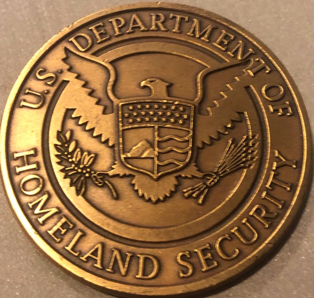 Homeland Security Investigations - DHS  coin collectible - Main Image 2