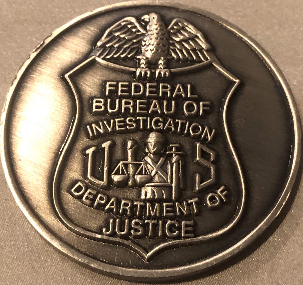 Federal Bureau Of Investigation - Joint Terrorism Task Force Seattle  coin collectible - Main Image 2