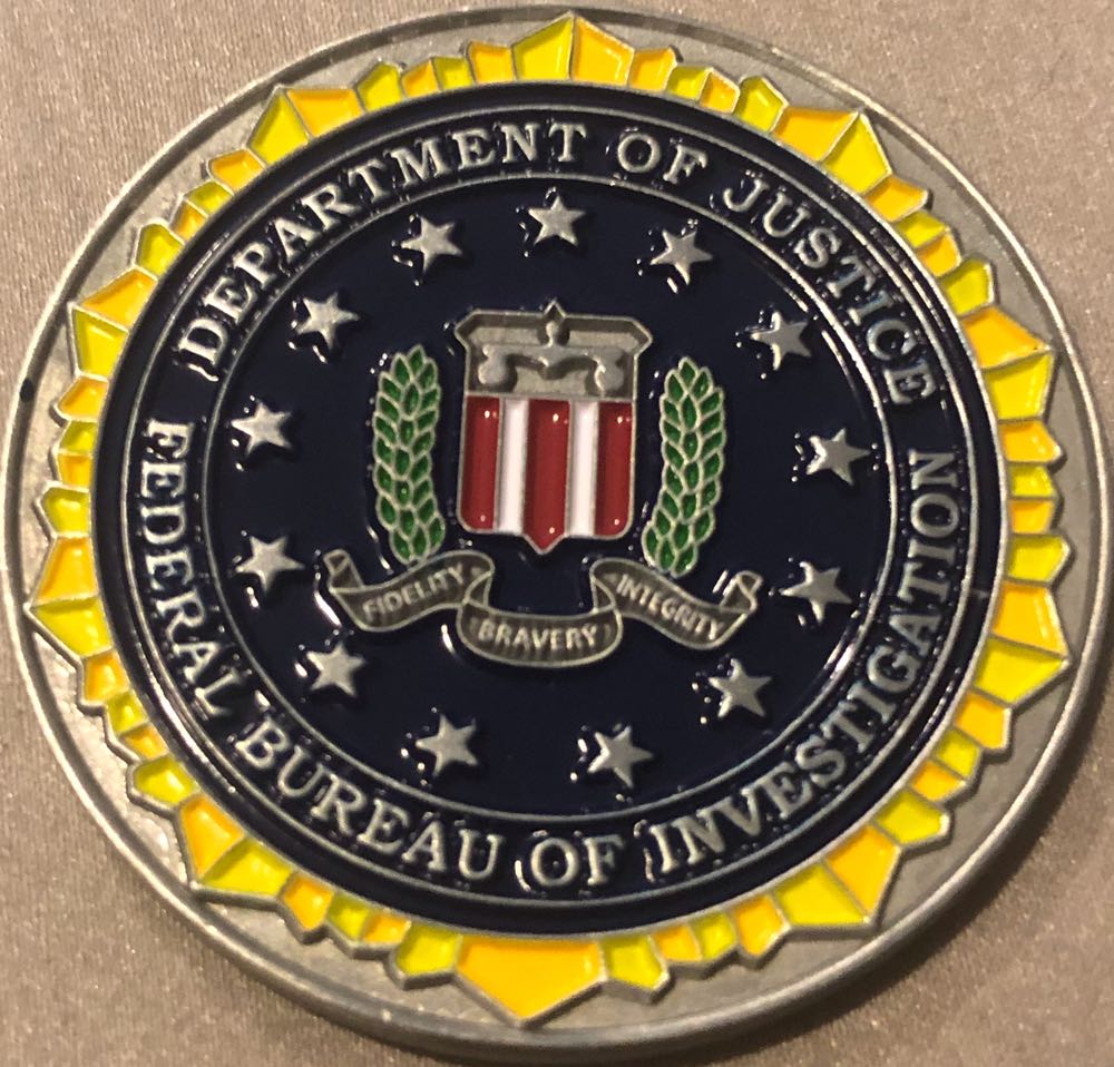 Federal Bureau Of Investigation - 100 Year Anniversary Portland 2020  coin collectible - Main Image 2