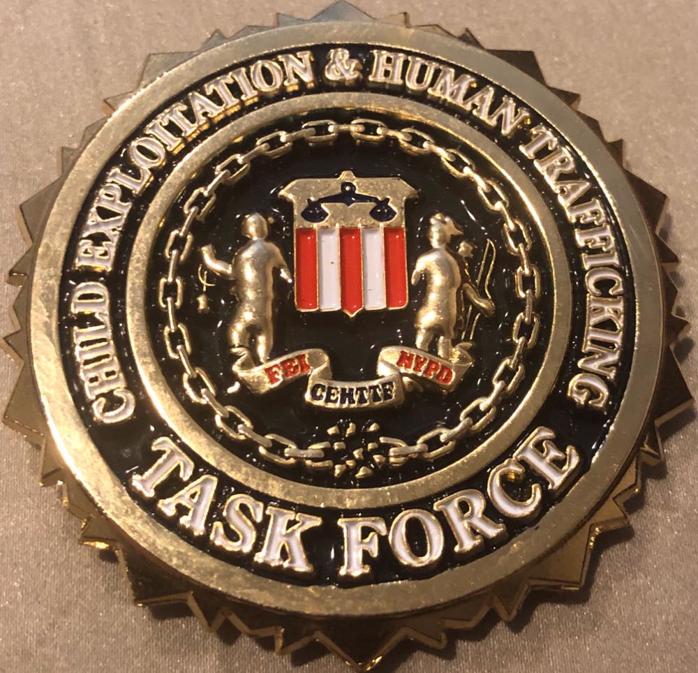 Federal Bureau Of Investigation - Child Exploitation And Human Trafficking Task Force  coin collectible - Main Image 2